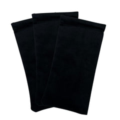 Capa de Óculos Porta 3 Peças Veludo Sintético com Fecho Automático (case/estojo/proteção/capa) Acessórios Pequenos