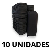 Estojo com zíper 16 cm para óculos, maquiagem, canetas
