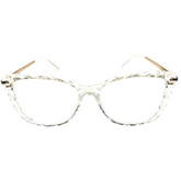 Armação Feminina Transparente Gatinho TR90 - D2