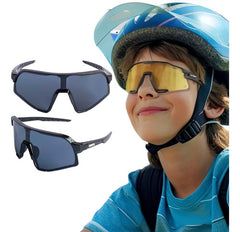 Óculos De Sol Infantil Esportivo Ciclismo Bike Corrida
