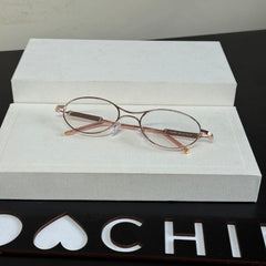 Óculos da Virginia Armação de Metal Design Clássico e Elegante armação sofisticada e leve 801