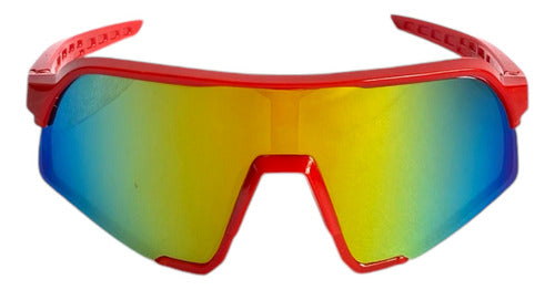 Óculos De Sol Infantil Esportivo Ciclismo Bike Corrida