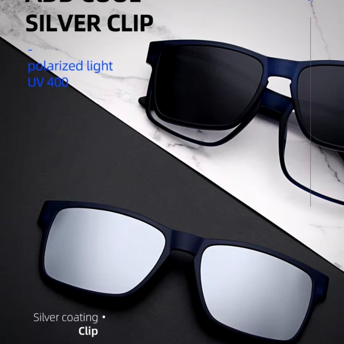 Óculos Armação Para Grau Masculina/Masculino Clip On Com Garantia ÓCULOS CLIPON DE GRAU MASCULINO PARA HOMENS Polarized