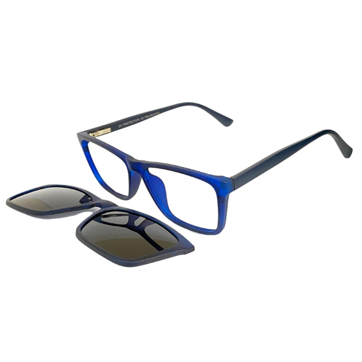 Óculos Armação Para Grau Masculina/Masculino Clip On Com Garantia ÓCULOS CLIPON DE GRAU MASCULINO PARA HOMENS Polarized