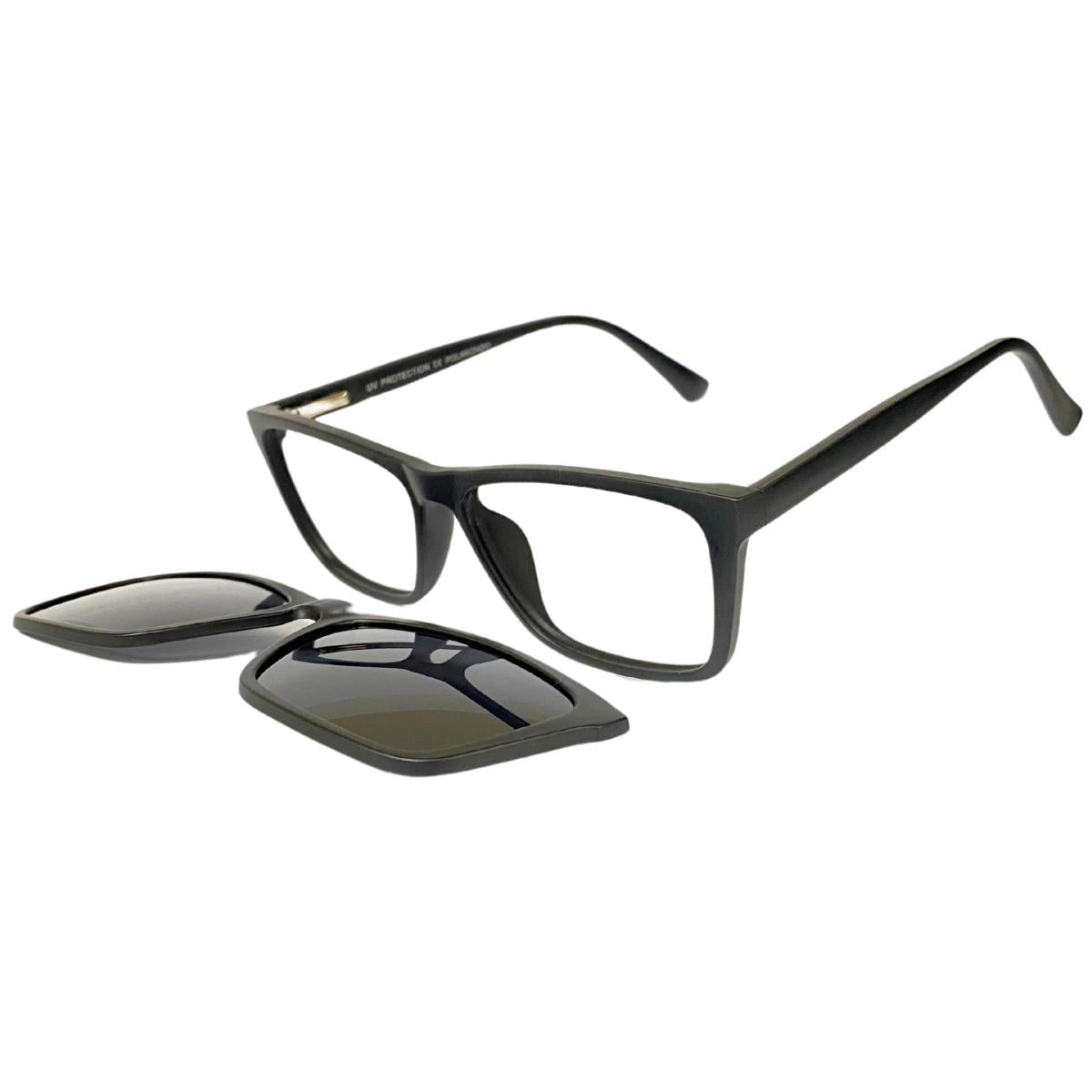Óculos Armação Para Grau Masculina/Masculino Clip On Com Garantia ÓCULOS CLIPON DE GRAU MASCULINO PARA HOMENS Polarized