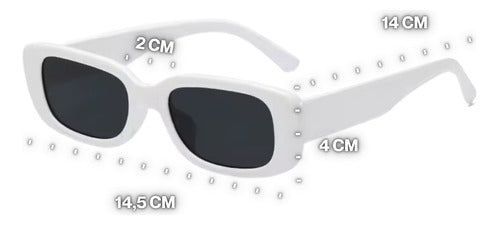 Óculos De Sol Vintage Solar Retro Unisex R2