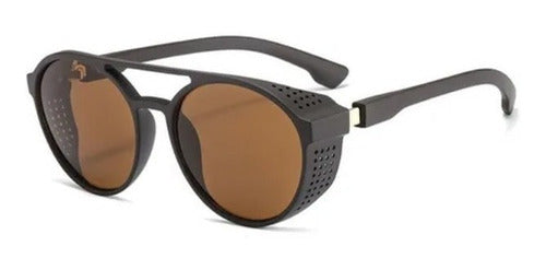 Óculos De Sol Steampunk Alok Uv400 Vegas Unissex Garantia