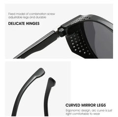 Óculos De Sol Alok Vegas Unissex Tendênia Moda Com Garantia Lentes Proteção UV
