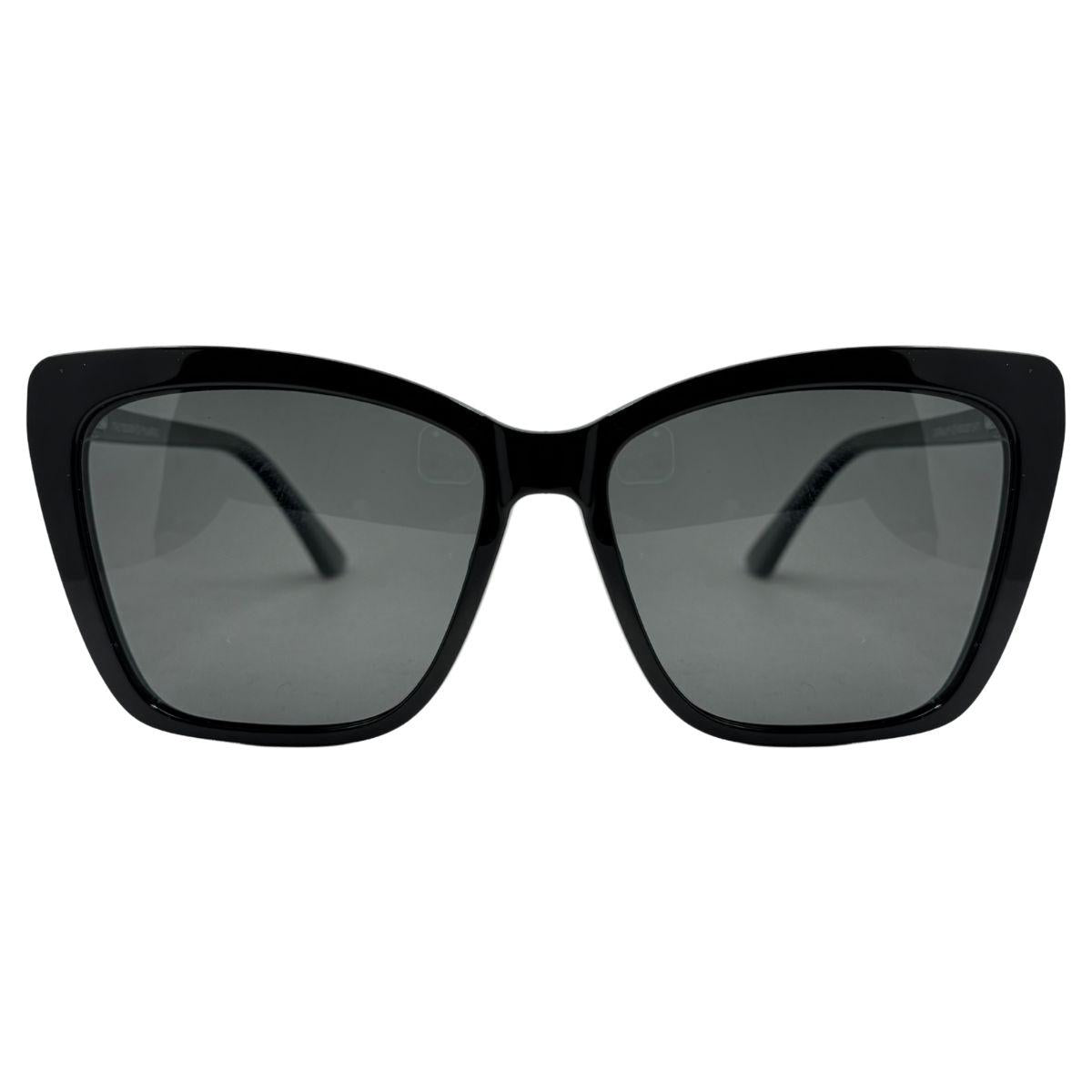 Óculos Clip-On Feminina Adulto Acetato Nylon 2 em 1 Armação para Grau Grande 006